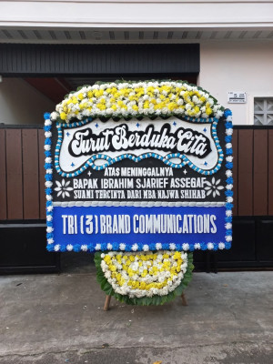 Papan Bunga Duka di Pasir Baru